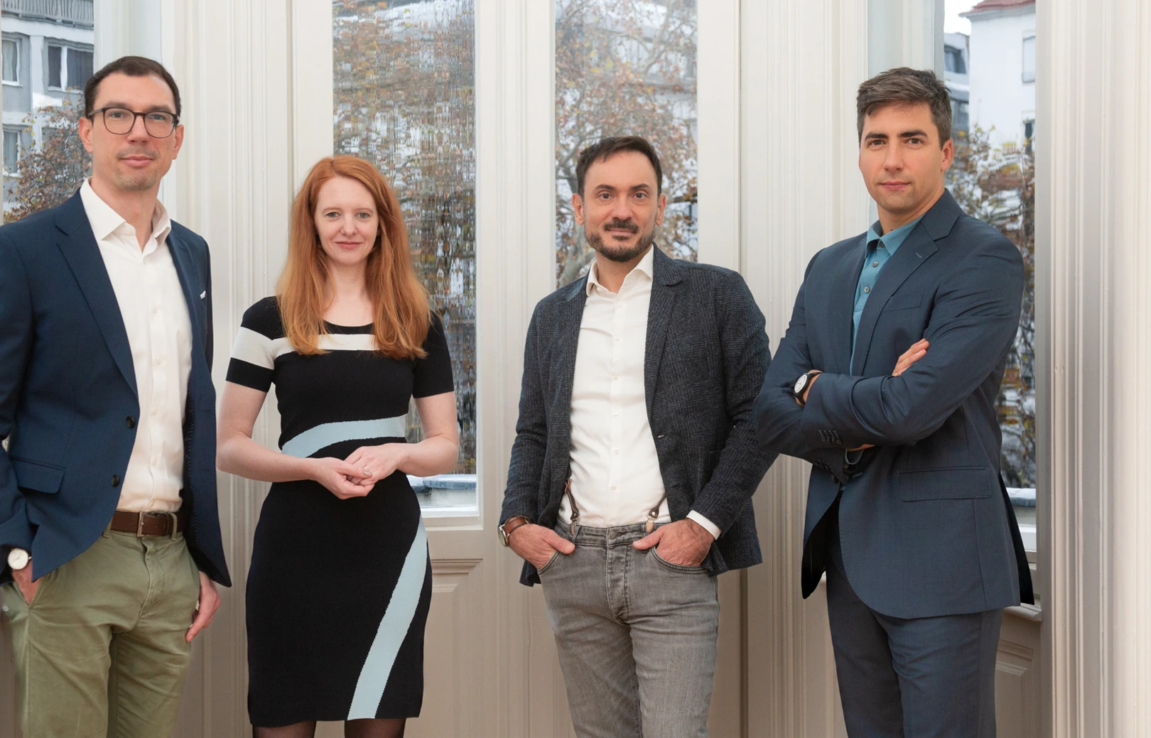 ein Großteil des malthus-Teams