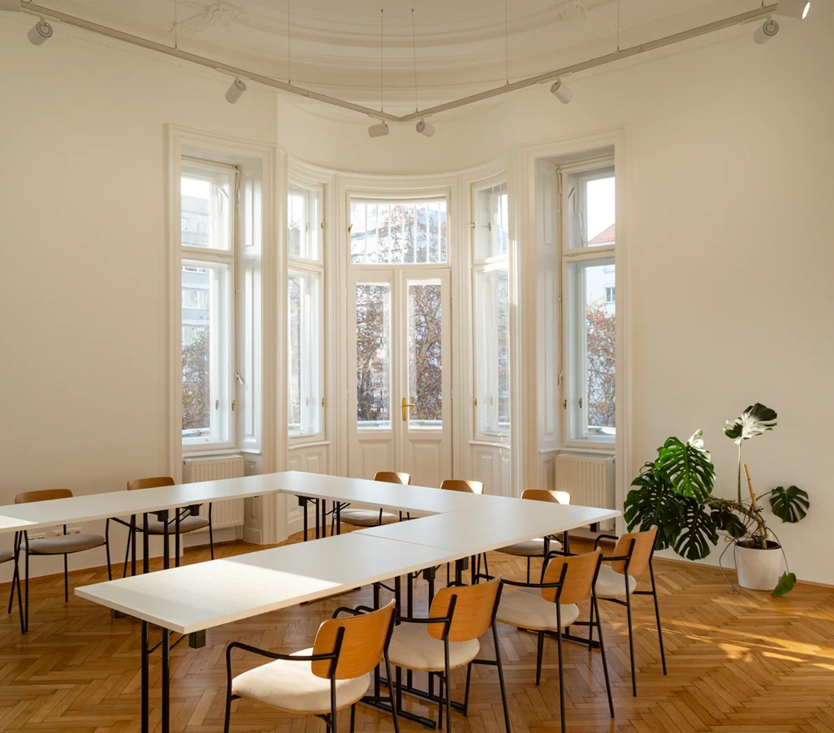 Besprechungszimmer im Malthus-Büro
